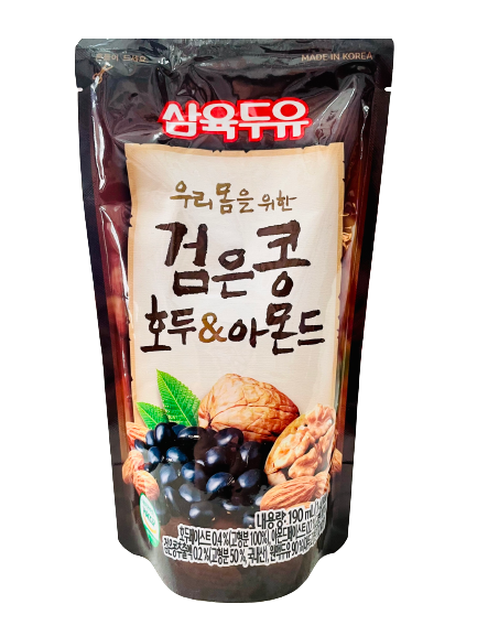 Sữa óc chó, đậu đen và hạnh nhân Hàn Quốc