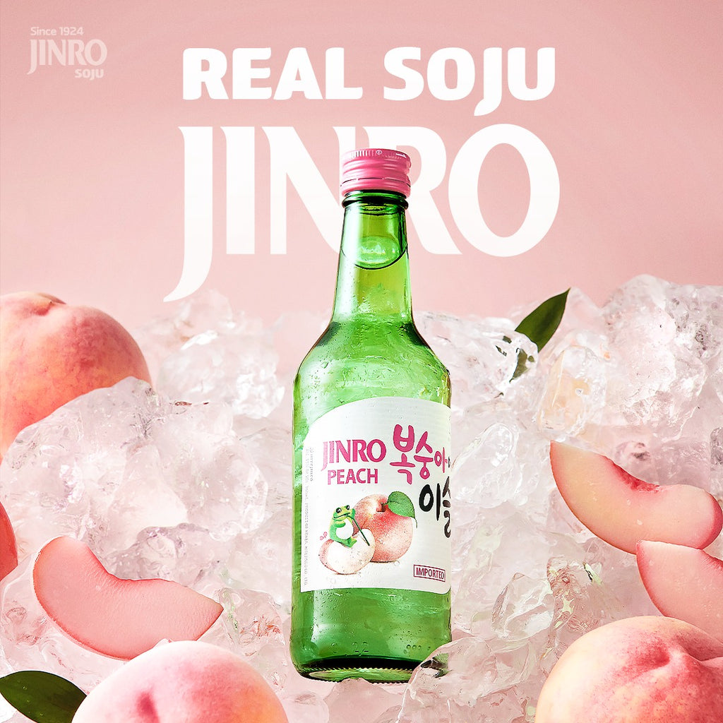 Rượu Soju Jinro Đào 360ml