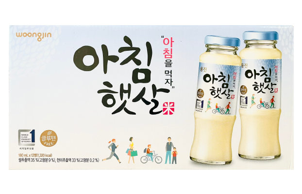 Nước gạo Hàn Quốc Morning rice Woongjin