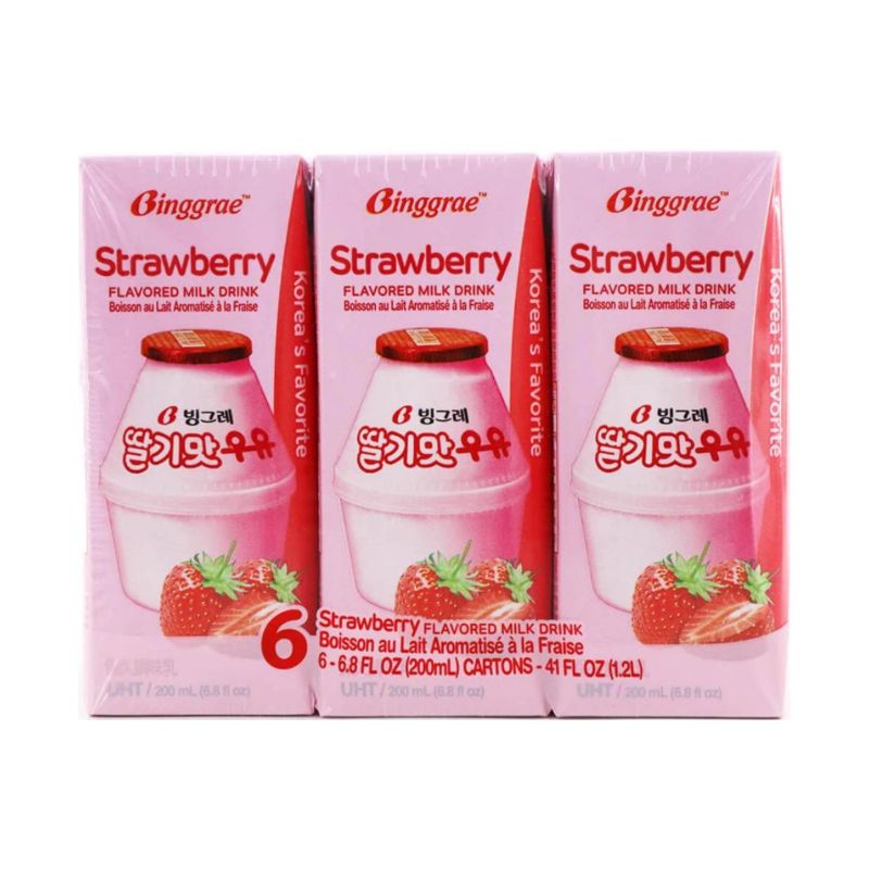 Sữa dâu Binggrae - Strawberry Milk (200ml)