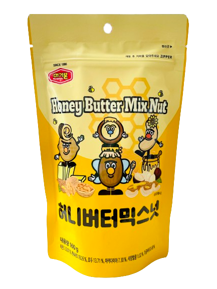 Mix nut bơ mật ong Murgerbon 160g