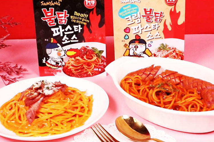 Sốt spaghetti vị gà cay Samyang 150g