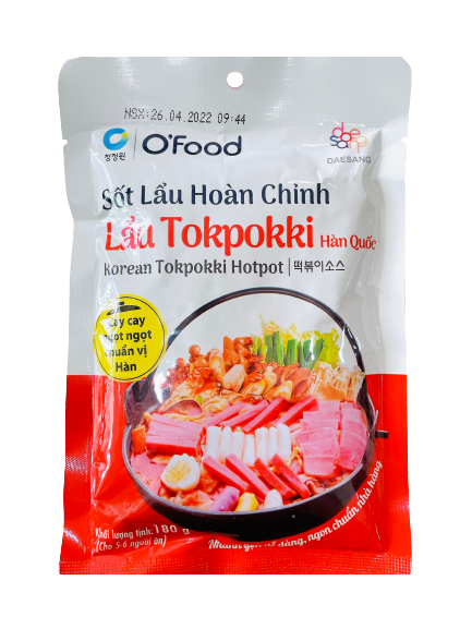 Sốt lẩu tokpokki O'Food 180g