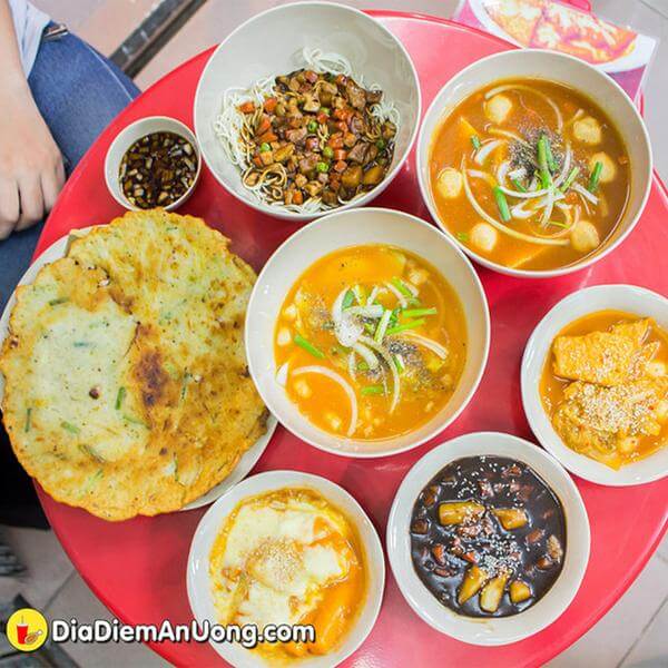 Thực đơn quán Tèobokki