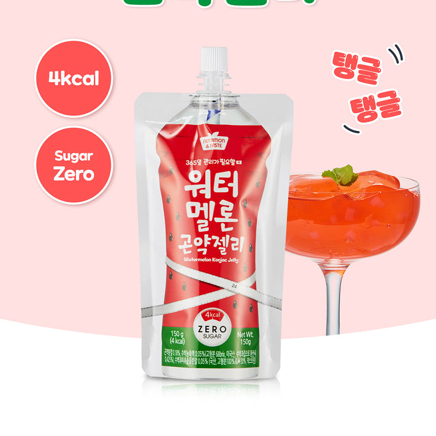 Thạch Konjac vị dưa hấu không đường SFC 150g