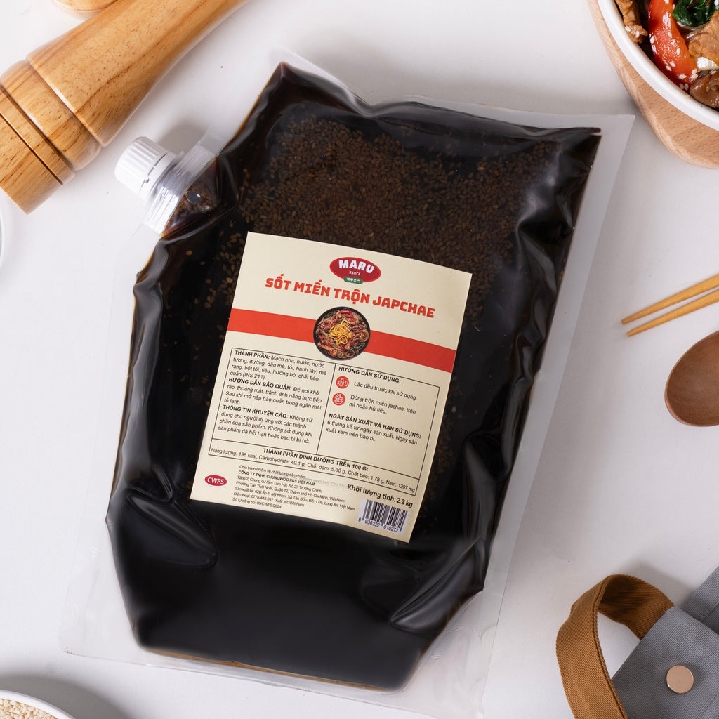Sốt miến trộn japchae Maru 2.2kg