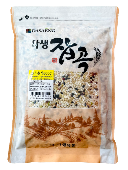 Gạo ngũ cốc 15 loại hạt Dasaeng 800g