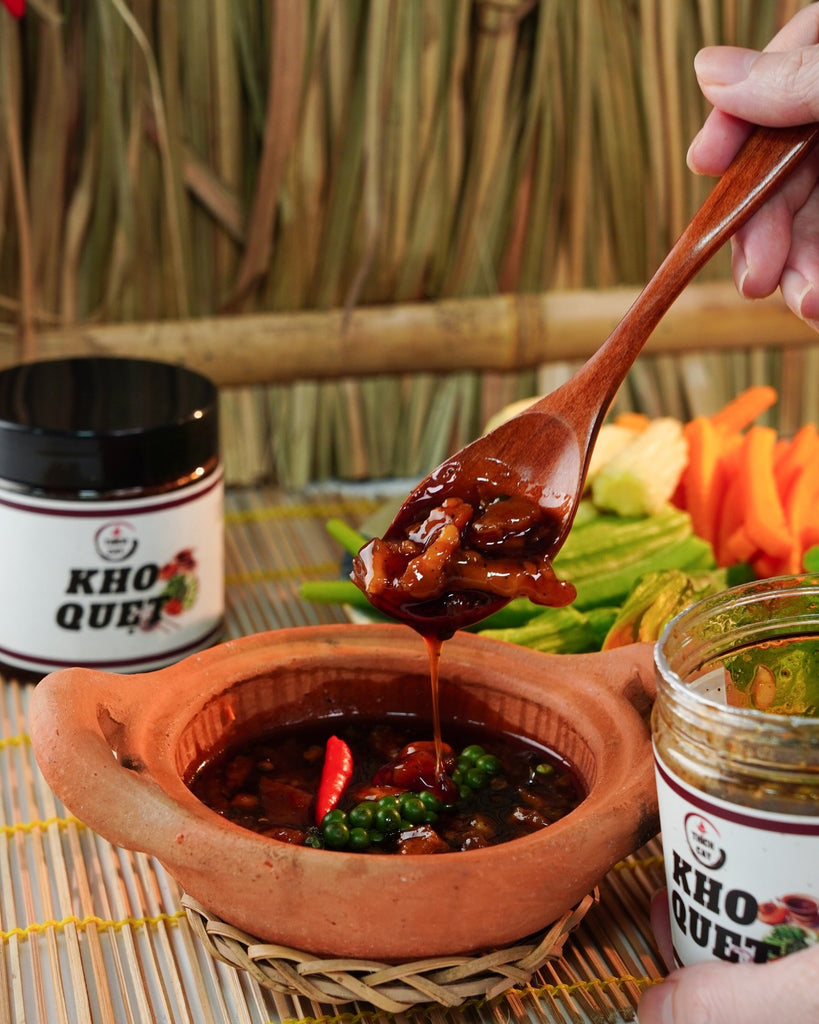 Kho quẹt tôm thịt Thích Cay