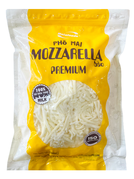 Phô mai sợi mozzarella premium Holafoods 1kg
