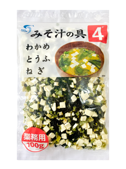 Rong biển đậu hũ sấy khô nấu súp miso Nagatanien 100g