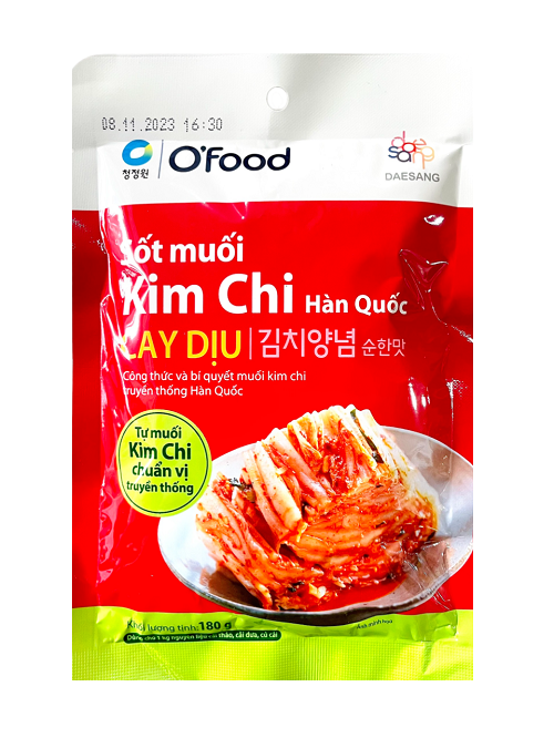 Sốt muối kim chi Hàn Quốc vị cay dịu O'Food