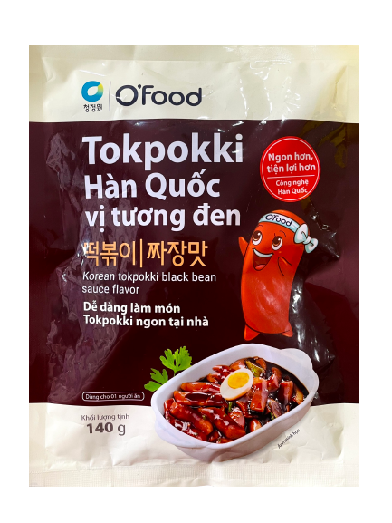 Topokki Hàn Quốc vị tương đen O'Food 140g