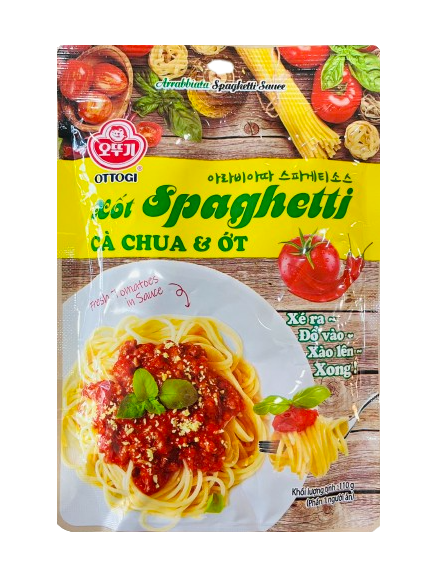 Xốt spaghetti cà chua & ớt Ottogi 110g