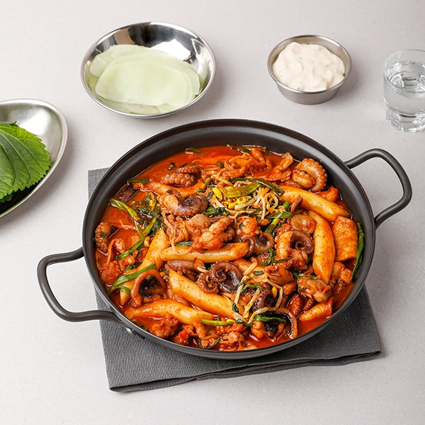 bạch tuộc xào cay