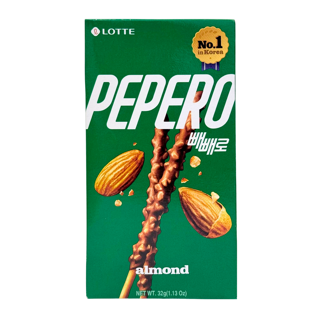 Bánh Que Lotte Pepero Hạnh Nhân 32g