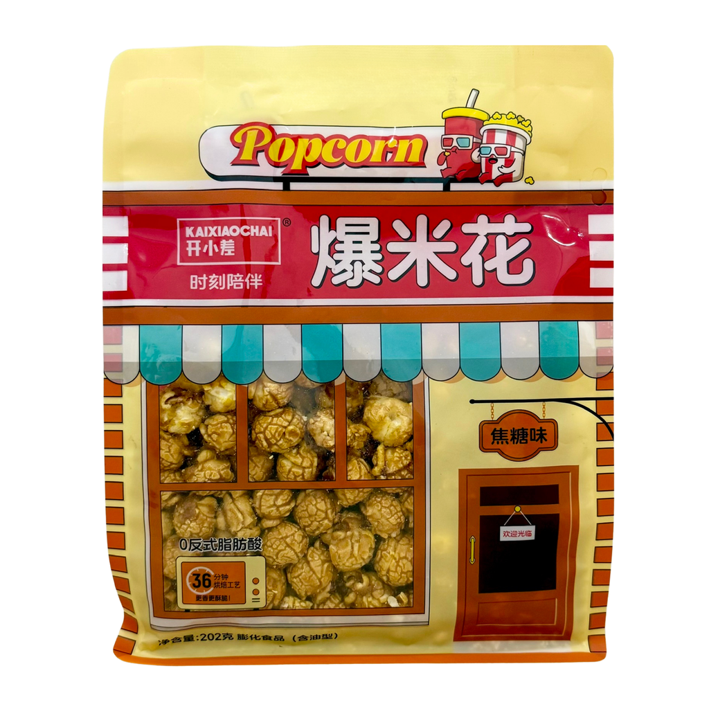 Bắp rang vị caramel Kaixiaochai 202g