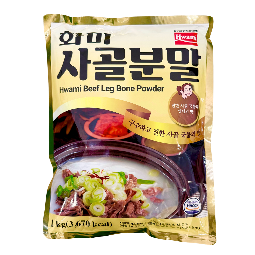 Bột xương chân bò Hàn Quốc Hwami 1kg