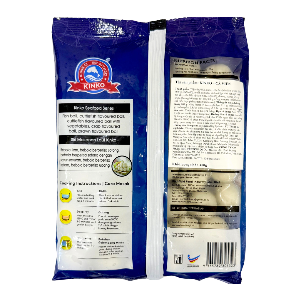 Cá viên Kinko 400g