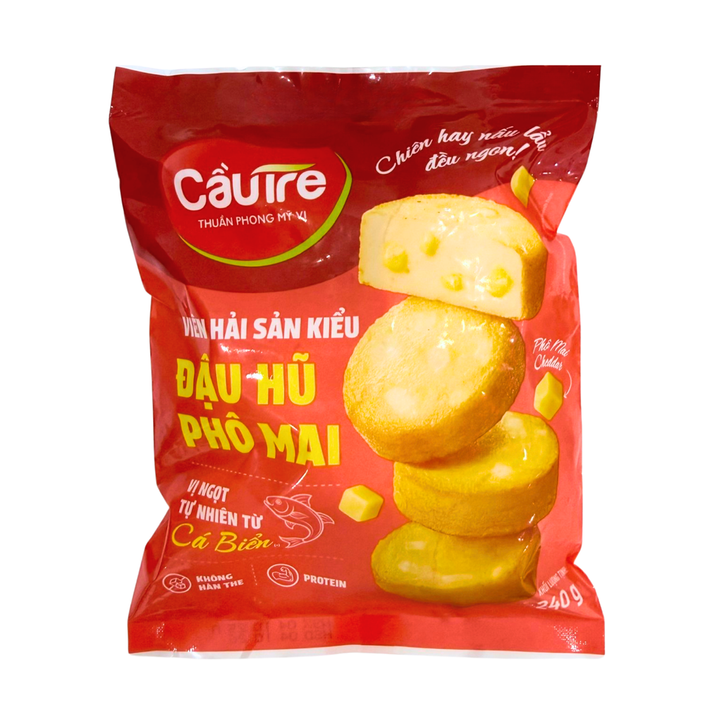 Đậu hủ phô mai hải sản Cầu Tre 240g