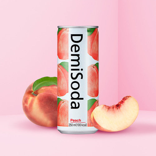 Peach DemiSoda Water 250ml