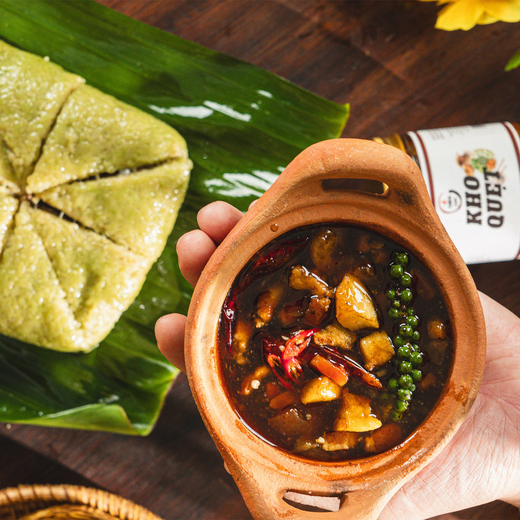 Kho quẹt tôm thịt Thích Cay