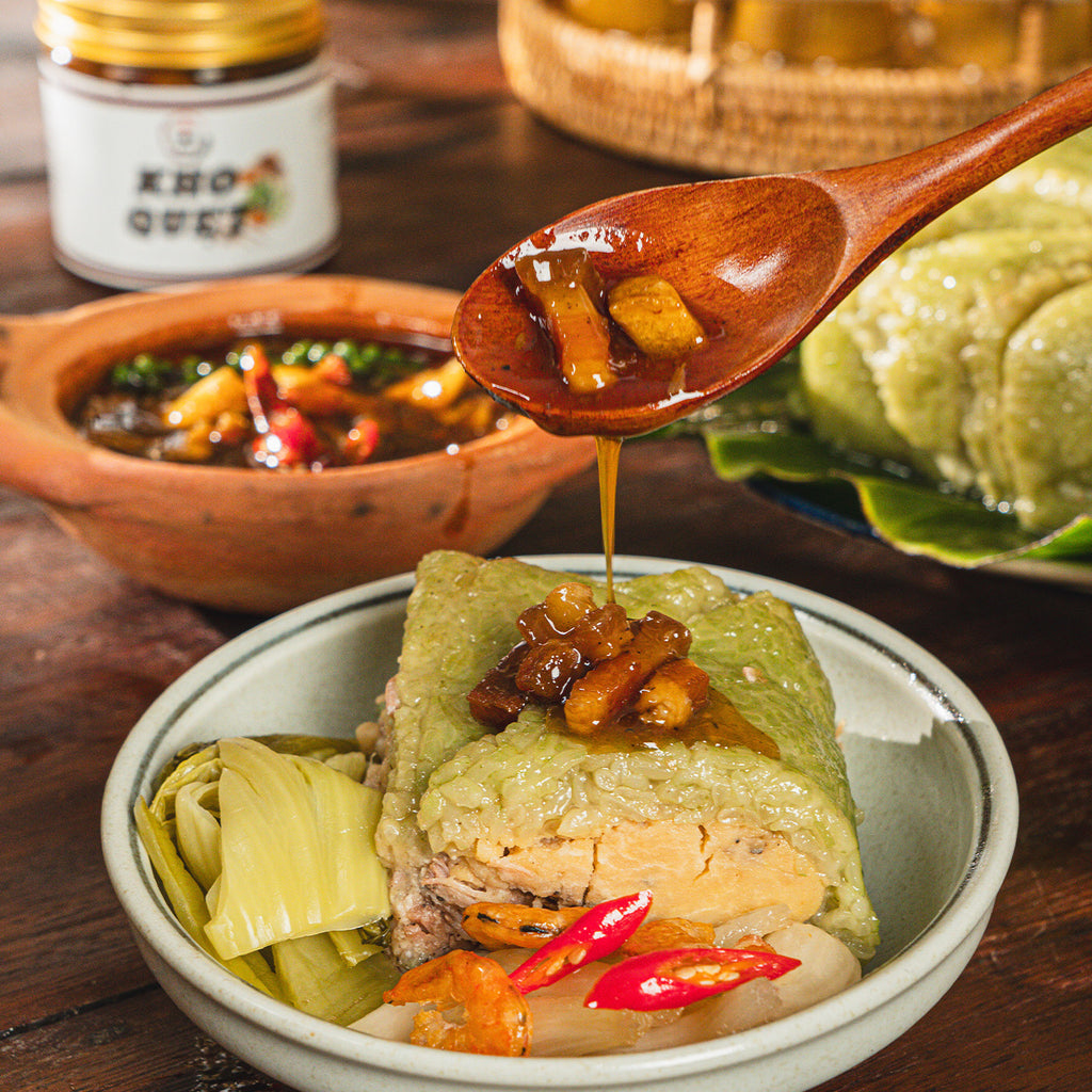 Kho quẹt tôm thịt Thích Cay