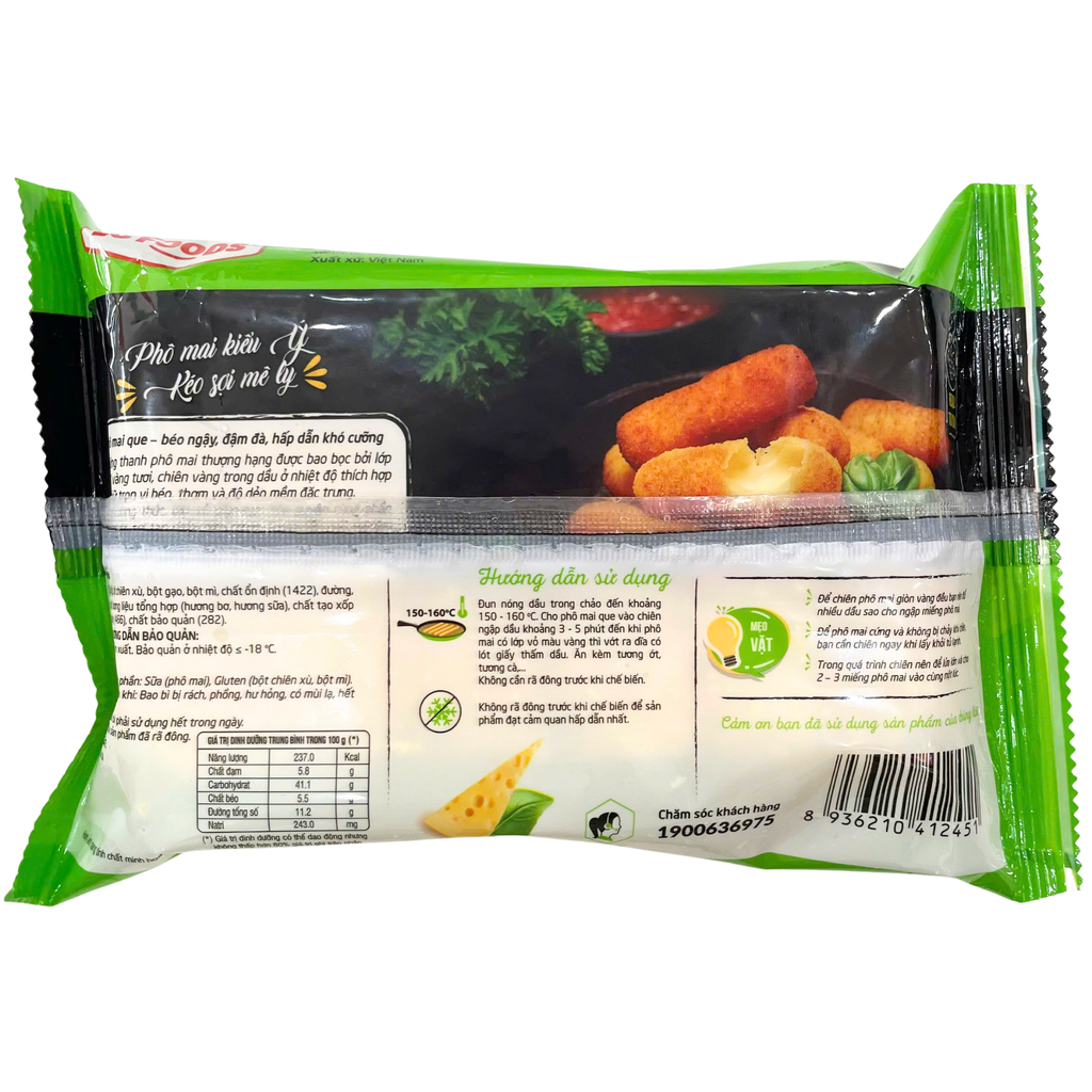 Phô mai que LC Foods 500g