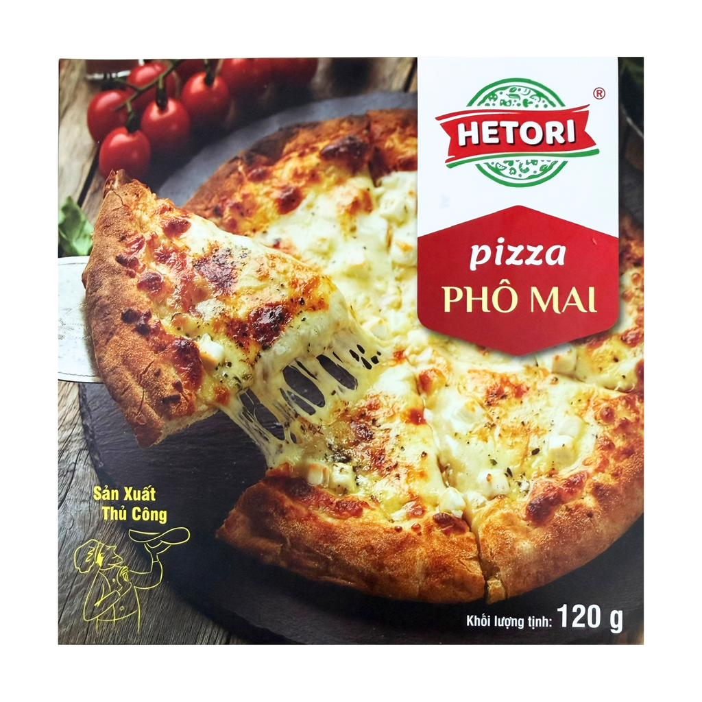Pizza phô mai Hetori 120g