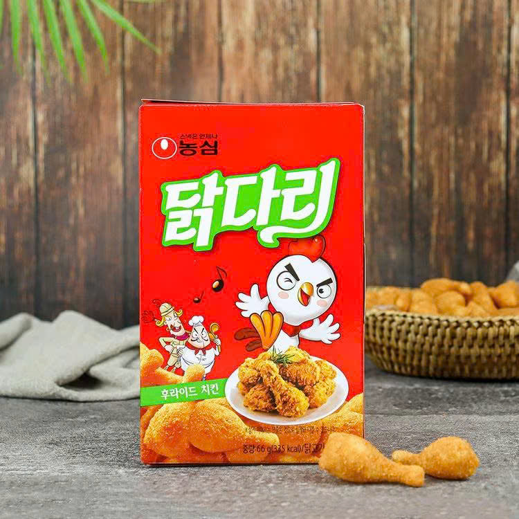 Snack vị đùi gà chiên xù Nongshim 66g
