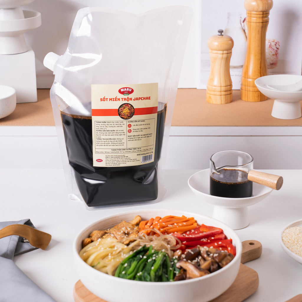 Sốt miến trộn japchae Maru 2.2kg