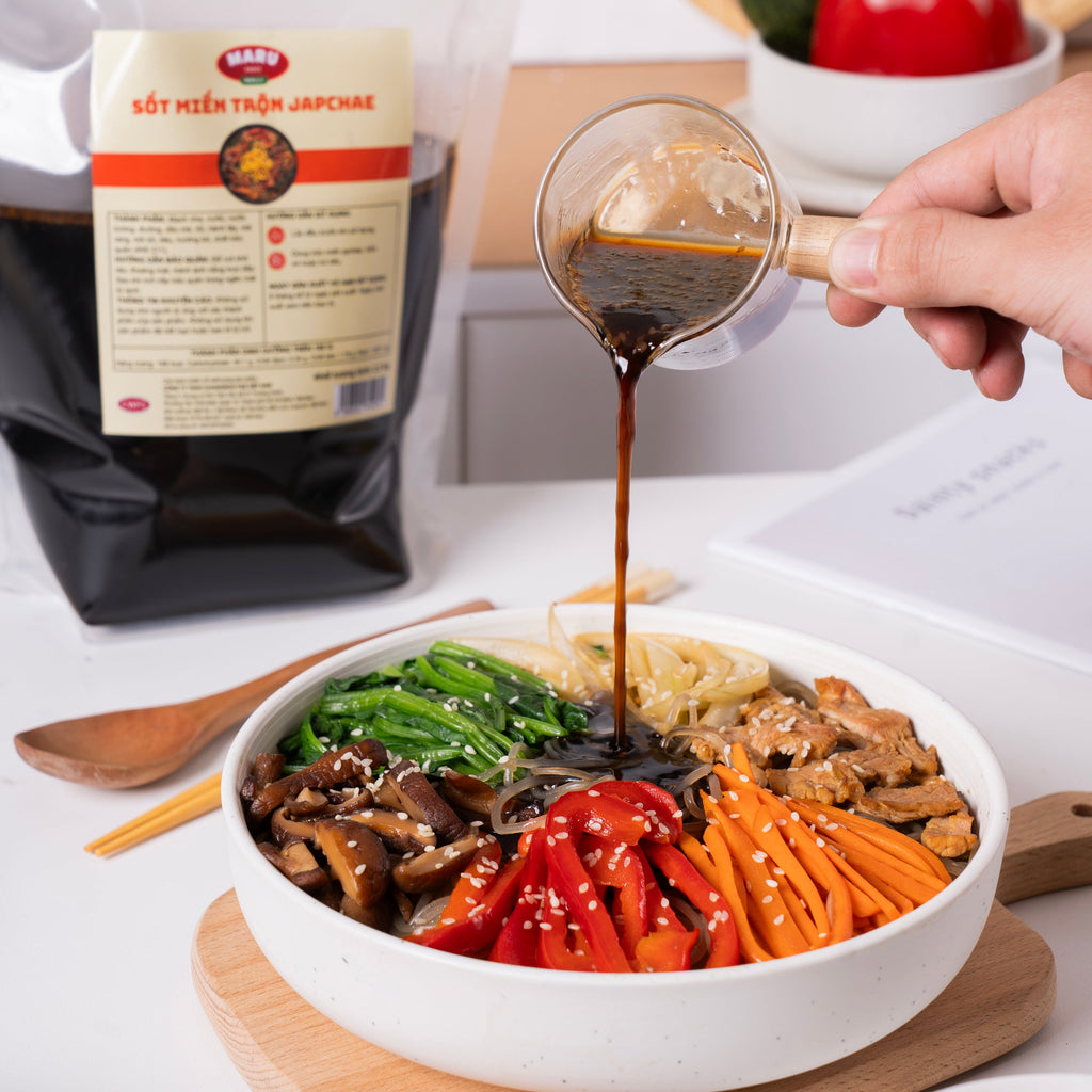 Sốt miến trộn japchae Maru 2.2kg