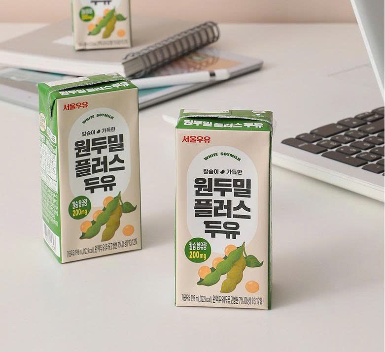 Sữa đậu nành plus Seoul Milk 190ml