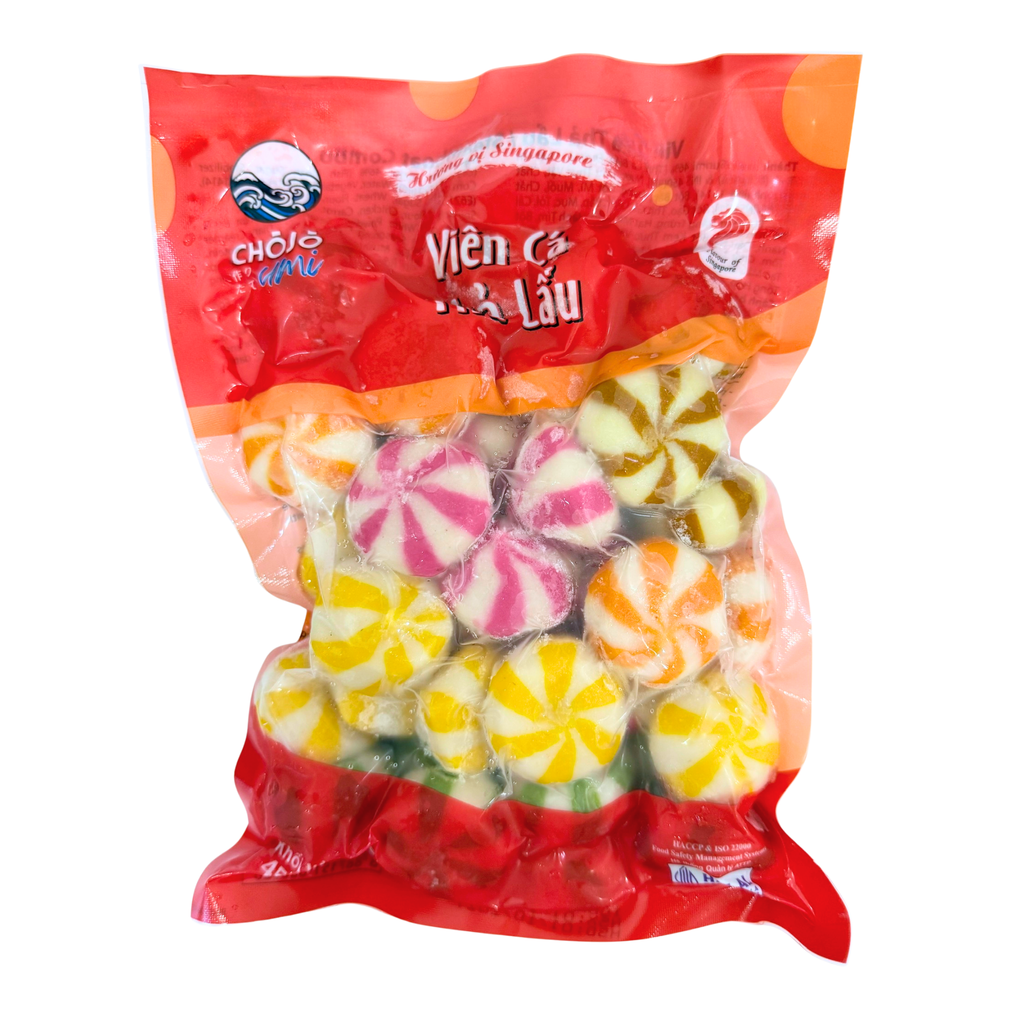 Viên thả lẩu 4 màu Chojo 454g