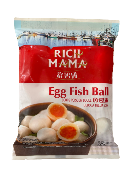 Cá viên nhân trứng cá Rich Mama 200g