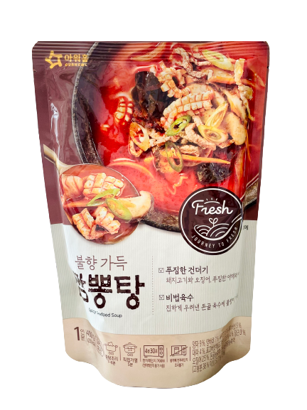 Canh jjambong hải sản cay Ourhome 400g