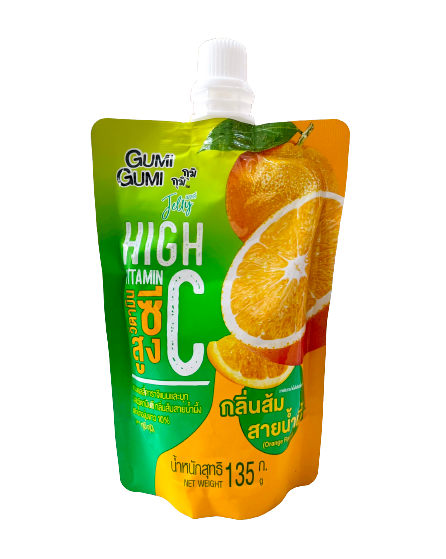 Nước thạch jelly GUMI GUMI Vitamin C vị cam 135g