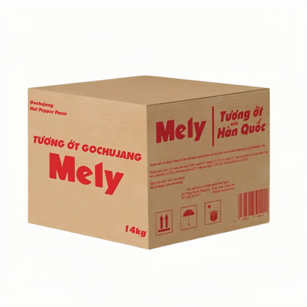 Tương ớt Gochujang Mely thùng 14kg made in Việt Nam