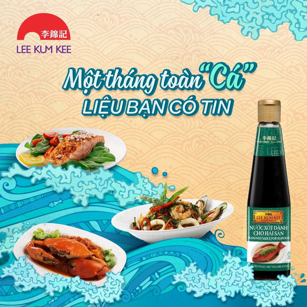 Nước xốt dành cho hải sản Lee Kum Kee 410ml