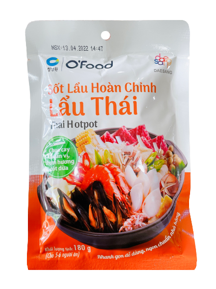 Sốt lẩu Thái O'Food 180g