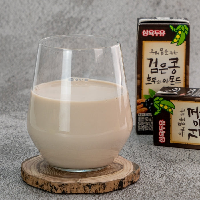 Sữa hạt óc chó, đậu đen và hạnh nhân Hàn Quốc (Hộp 190ml)